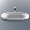 ARTCERAM FUORI SCALA OVAL INCASSO WASH BASIN