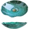 MURANO GLASS WASH BASIN EMERALD TWIST